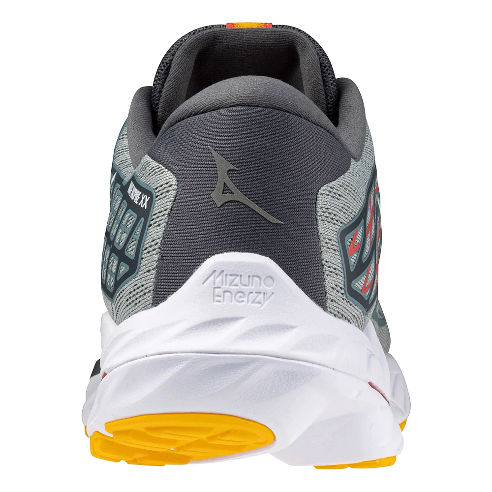 MIZUNO MEN'S WAVE INSPIRE 20 GREY/YELLOW