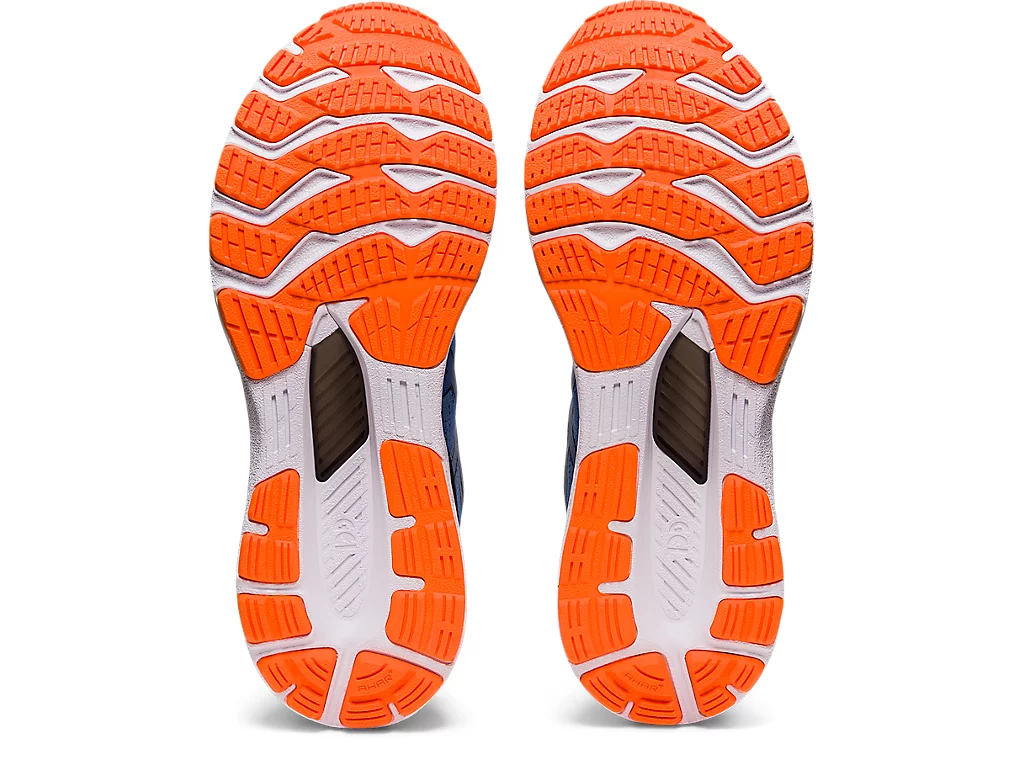 ASICS TIGER MEN'S GEL-NIMBUS 24 SHEET ROCK/SHOCKING ORANGE ASICS TIGER MEN'S GEL-NIMBUS 24 SHEET ROCK/SHOCKING ORANGE