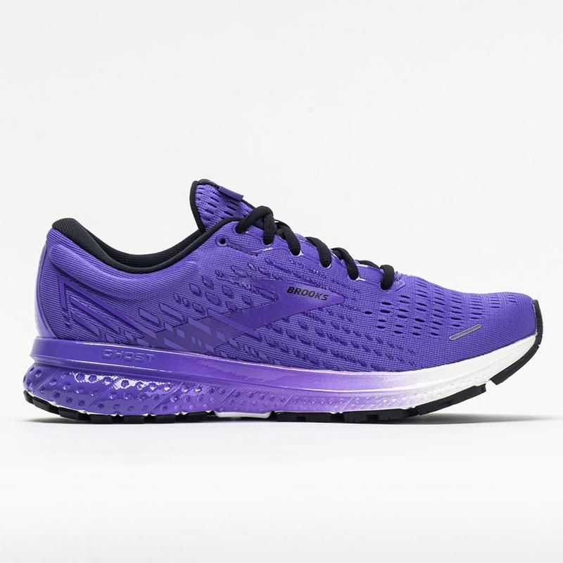 BROOKS WOMEN'S GHOST 13 PURPLE/WHITE