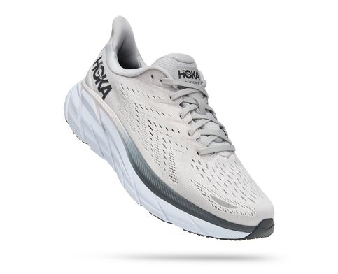 HOKA MEN'S CLIFTON 8 LUNAR ROCK/NIMBUS CLOUD